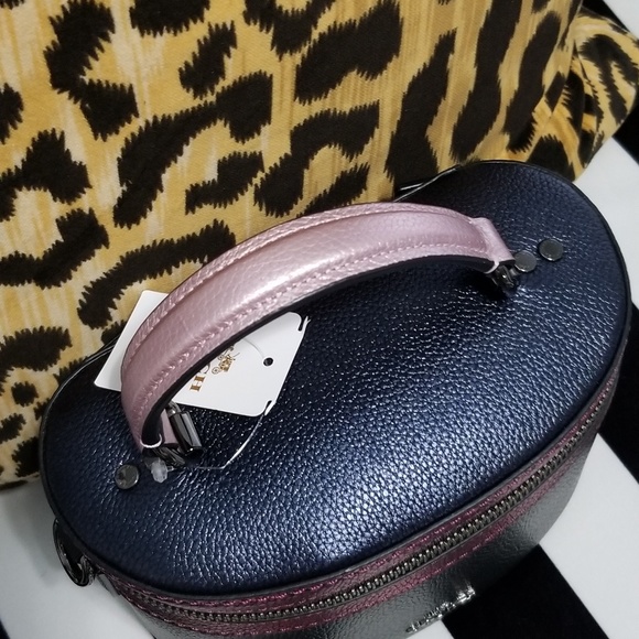 🆕️ Coach Colorblock Metallic Trail Crossbody Bag - Picture 7 of 8